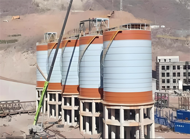 英吉沙高架钢板仓